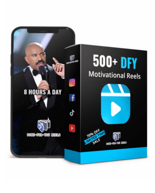 500 DFY Motivational Videos Only For 9$