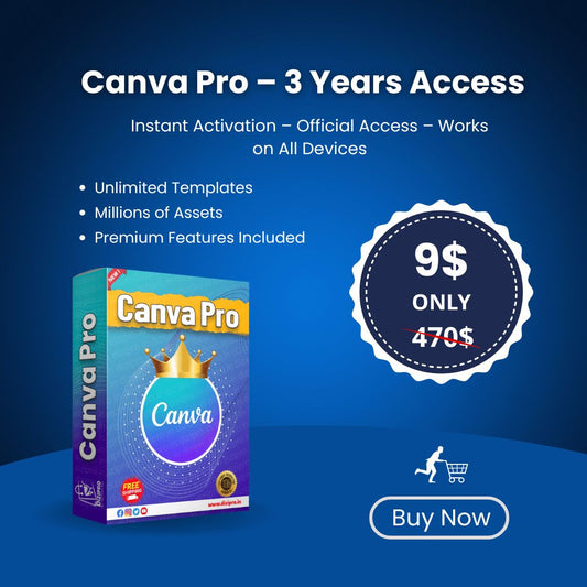 Canva Pro Elite Plan – 3-Year Subscription