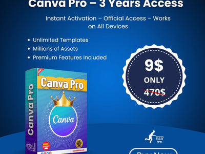 Canva Pro Elite Plan – 3-Year Subscription