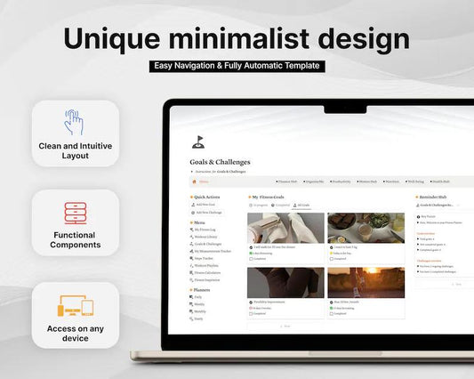 Advanced Life Planner – All-in-One Notion Template for Productivity & Growth