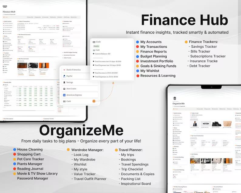 the Advanced Life Planner Notion Template Only $9