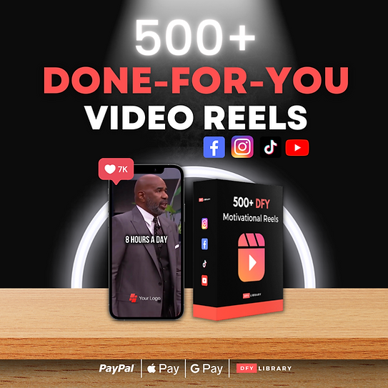 500 Motivational Reels Collection