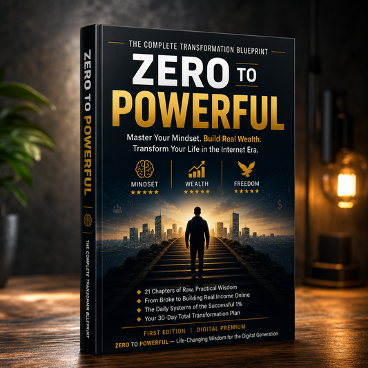 ZERO TO POWERFUL — The Complete Transformation Blueprint