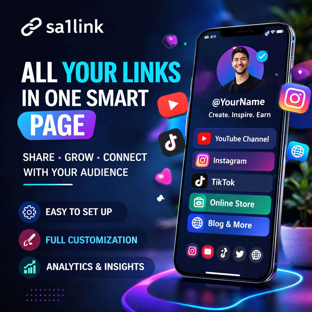 SA1Link – All-in-One Bio Platform Lifetime Access – SA1 Digtel