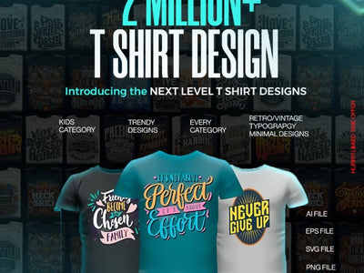 2 Million+ Killer T-Shirt Designs with Reselling Rights